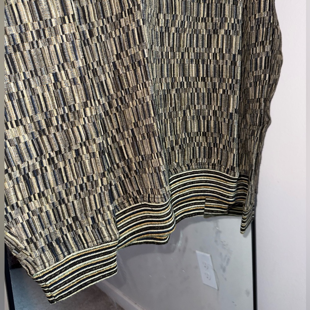 Jhane Barnes Woven Sweater Sz Medium vintage Y2K